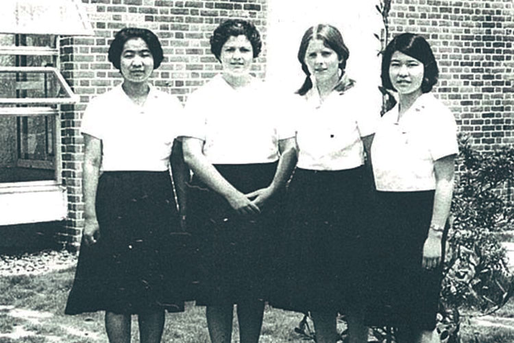 1969年当時の留学生